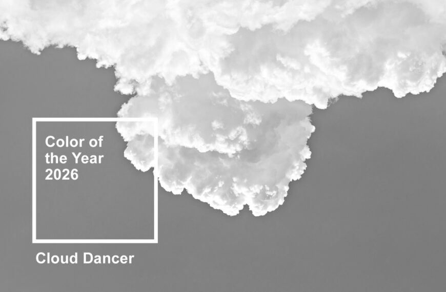 Az év Pantone színe 2026-ban: Cloud Dancer.